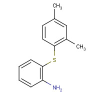 1019453-85-0 2-(2,4-dimethylphenyl)sulfanylaniline chemical structure