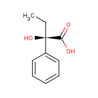 3966-31-2 (2R)-2-hydroxy-2-phenylbutanoic acid chemical structure