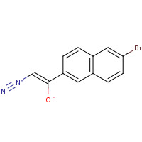 1256387-44-6 (Z)-1-(6-bromonaphthalen-2-yl)-2-diazonioethenolate chemical structure