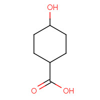 3685-22-1 4-hydroxycyclohexane-1-carboxylic acid chemical structure