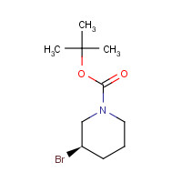 1354000-03-5 tert-butyl (3R)-3-bromopiperidine-1-carboxylate chemical structure
