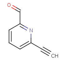 183438-97-3 6-ethynylpyridine-2-carbaldehyde chemical structure