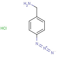 1803600-85-2 (4-azidophenyl)methanamine;hydrochloride chemical structure