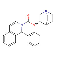 732228-02-3 (1S)-(3S)-1-Azabicyclo[2.2.2]oct-3-yl 3,4-Dihydro-1-phenyl-2(1H)-isoquinoline carboxylate chemical structure