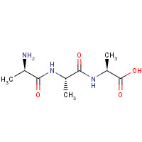5874-89-5 (2S)-2-[[(2S)-2-[[(2R)-2-aminopropanoyl]amino]propanoyl]amino]propanoic acid chemical structure