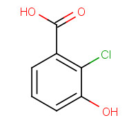 51786-10-8 2-chloro-3-hydroxybenzoic acid chemical structure