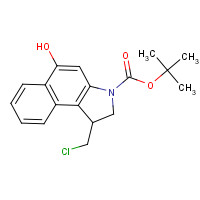 130007-86-2 (S)-tert-Butyl 1-(chloromethyl)-5-hydroxy-1H-benzo[e]indole-3(2H)-carboxylate chemical structure