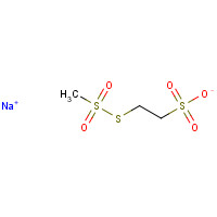 155450-07-0 Ethanesulfonic acid, 2-[(methylthio)sulfonyl]-, methyl ester, sodium salt (1:1) chemical structure