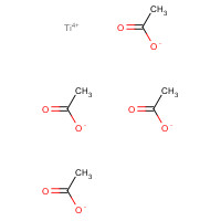 13057-42-6 Acetic acid,titanium(4+) salt (8CI,9CI) chemical structure