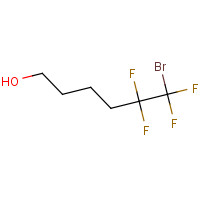 240140-55-0 6-bromo-5,5,6,6-tetrafluorohexan-1-ol chemical structure