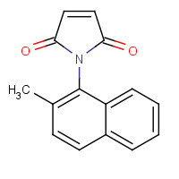 70017-56-0 1-(2-methylnaphthalen-1-yl)pyrrole-2,5-dione chemical structure