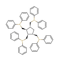 333380-86-2 diphenyl-[[(1S,2S,3R,4R)-2,3,4-tris(diphenylphosphanylmethyl)cyclopentyl]methyl]phosphane chemical structure
