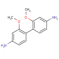 4746-75-2 4-(4-amino-2-methoxyphenyl)-3-methoxyaniline chemical structure