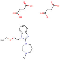 87233-62-3 Emedastine Difumarate chemical structure