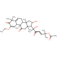 190730-42-8 [(E,6R)-6-[(8S,9R,10R,13R,14S,16R,17R)-2-ethoxy-16-hydroxy-4,4,9,13,14-pentamethyl-3,11-dioxo-8,10,12,15,16,17-hexahydro-7H-cyclopenta[a]phenanthren-17-yl]-6-hydroxy-2-methyl-5-oxohept-3-en-2-yl] acetate chemical structure