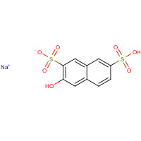 15883-57-5 2-naphthol-3,6-disulfonic acid chemical structure