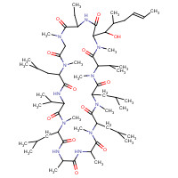 79217-60-0 CYCLOSPORINE chemical structure