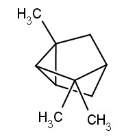 508-32-7 6,7,7-trimethyl-2,3,4,5-tetrahydro-1H-tricyclo[2.2.1.0^{2,6}]heptane chemical structure