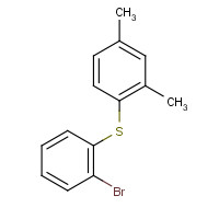 960203-41-2 1-(2-bromophenyl)sulfanyl-2,4-dimethylbenzene chemical structure