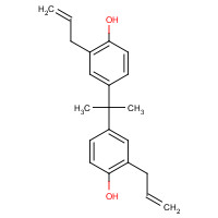 1745-89-7 4-[2-(4-hydroxy-3-prop-2-enylphenyl)propan-2-yl]-2-prop-2-enylphenol chemical structure