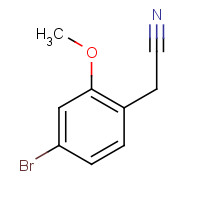 858523-37-2 (4-Bromo-2-methoxyphenyl) acetonitrile chemical structure