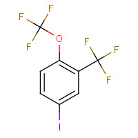 1980075-89-5 4-iodo-1-(trifluoromethoxy)-2-(trifluoromethyl)benzene chemical structure