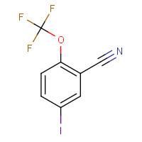 1806421-88-4 5-iodo-2-(trifluoromethoxy)benzonitrile chemical structure