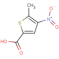 36050-35-8 5-methyl-4-nitrothiophene-2-carboxylic acid chemical structure