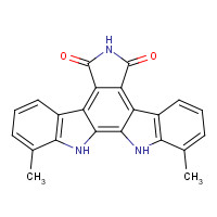 245106-23-4 12,13-Dihydro-1,11-dimethyl-5H-Indolo[2,3-a]pyrrolo[3,4-c]carbazole-5,7(6H)-dione chemical structure