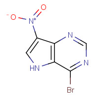 943846-24-0 4-Bromo-7-nitro-5H-pyrrolo[3,2-d]pyrimidine chemical structure