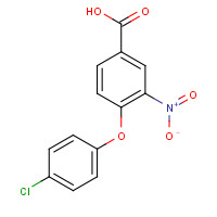 257616-46-9 4-(4-chlorophenoxy)-3-nitrobenzoic acid chemical structure