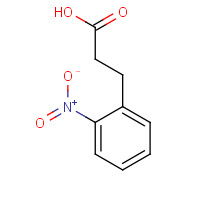2001-32-3 3-(2-nitrophenyl)propanoic acid chemical structure
