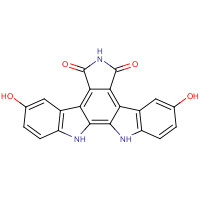 153998-00-6 12,13-Dihydro-3,9-dihydroxy-5H-Indolo[2,3-a]pyrrolo[3,4-c]carbazole-5,7(6H)-dione chemical structure