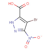 84547-93-3 4-bromo-5-nitro-1H-pyrazole-3-carboxylic acid chemical structure