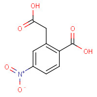 39585-32-5 2-(carboxymethyl)-4-nitrobenzoic acid chemical structure
