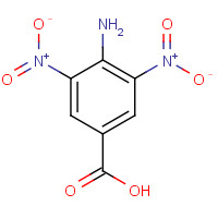 7221-27-4 4-amino-3,5-dinitrobenzoic acid chemical structure
