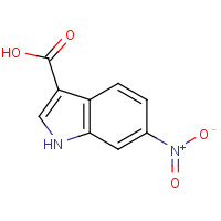 10242-03-2 6-nitro-1h-indole-3-carboxylic acid chemical structure