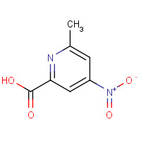30235-16-6 6-methyl-4-nitropicolinic acid chemical structure