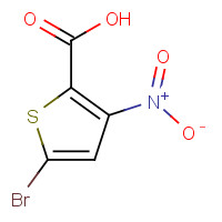101079-64-5 5-Bromo-3-nitrothiophene-2-carboxylic acid chemical structure