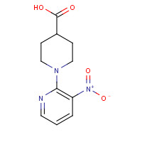 758720-54-6 1-(3-Nitropyridin-2-yl)piperidine-4-carboxylic acid chemical structure