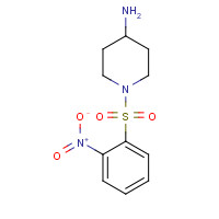 468720-15-2 1-(2-NITRO-BENZENESULFONYL)-PIPERIDIN-4-YLAMINE chemical structure