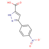 189083-63-4 5-(4-nitrophenyl)-1H-pyrazole-3-carboxylic acid chemical structure
