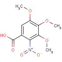 66907-52-6 3,4,5-Trimethoxy-2-nitrobenzoic acid chemical structure