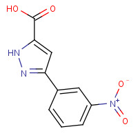 899714-76-2 5-(3-nitrophenyl)-1H-pyrazole-3-carboxylic acid chemical structure