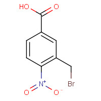 916791-27-0 3-Bromomethyl-4-nitro-benzoic acid chemical structure