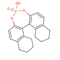 297752-25-1 (S)-5,5',6,6',7,7',8,8'-Octahydro-1,1'-bi-2-naphthyl phosphate chemical structure