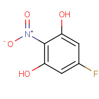 1121585-22-5 5-Fluoro-2-nitrobenzene-1,3-diol chemical structure