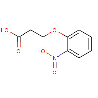 6336-59-0 3-(2-nitrophenoxy)propanoic acid chemical structure