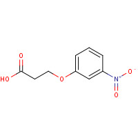 91004-46-5 3-(3-NITROPHENOXY)PROPIONIC ACID chemical structure