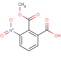 6744-85-0 2-(methoxycarbonyl)-3-nitrobenzoic acid chemical structure